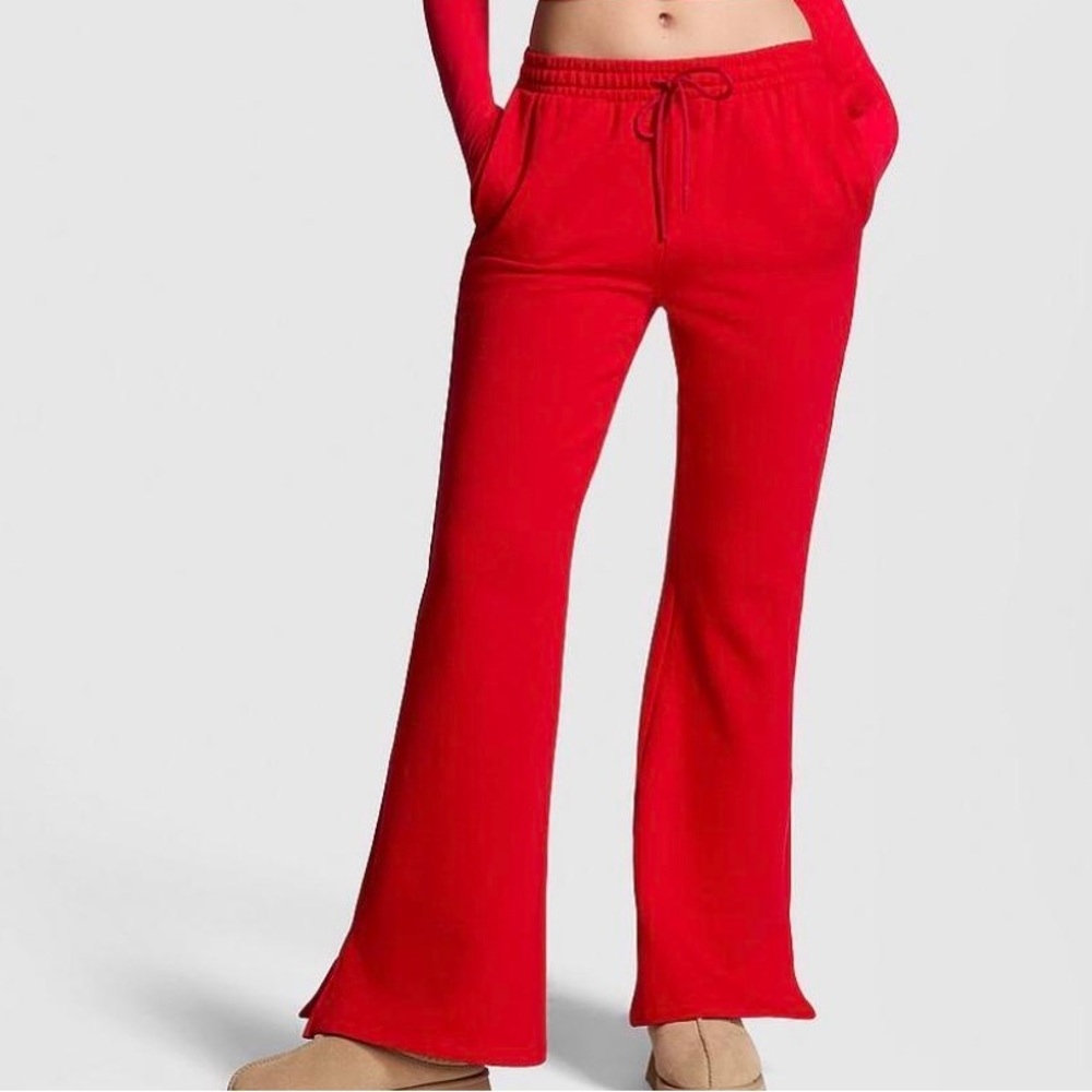 Victoria's Secret Women's Red flare pants